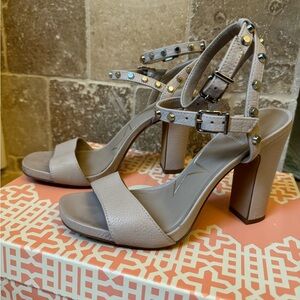Gianni Bini double ankle strap heeled sandals